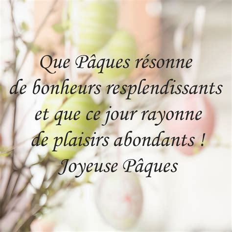 10 Messages pour Souhaiter de Joyeuses Pâques